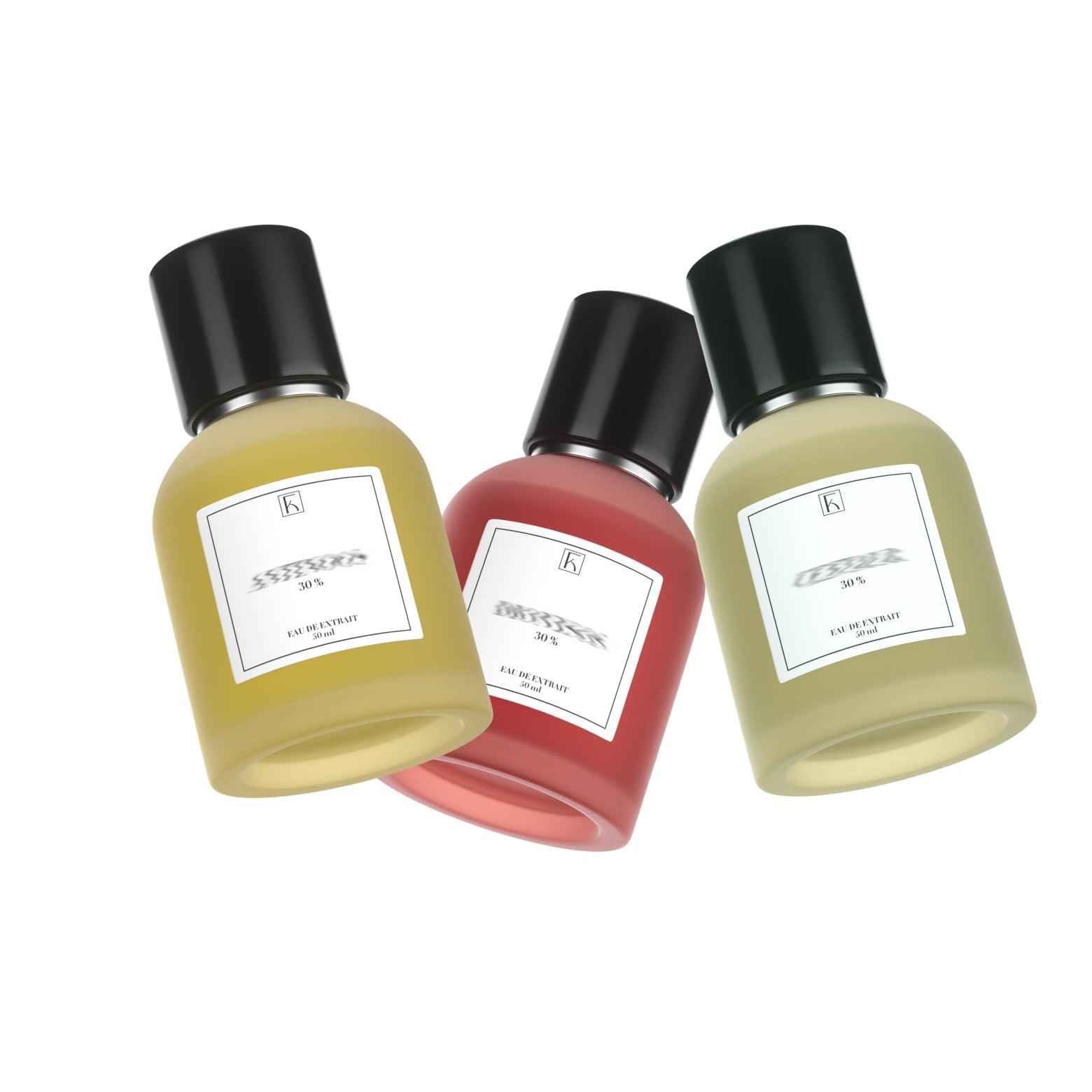 3x50ml Extrait de Parfum